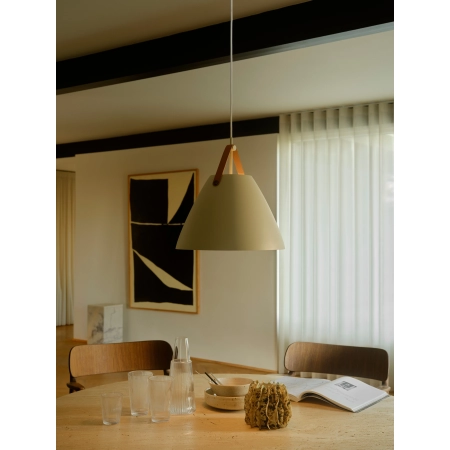 Lampa wisząca piaskowy beżowy kloro Strap NO84343008 - Design for The People